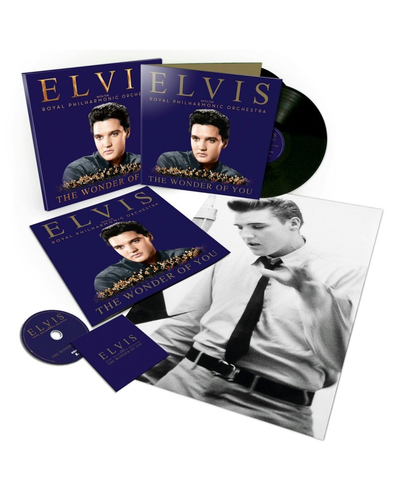 Elvis Presley The Wonder of You: Elvis With The Royal Philharmonic Orchestra (Deluxe Edition) CD/2-LP (Vinyl) $25.84 Vinyl