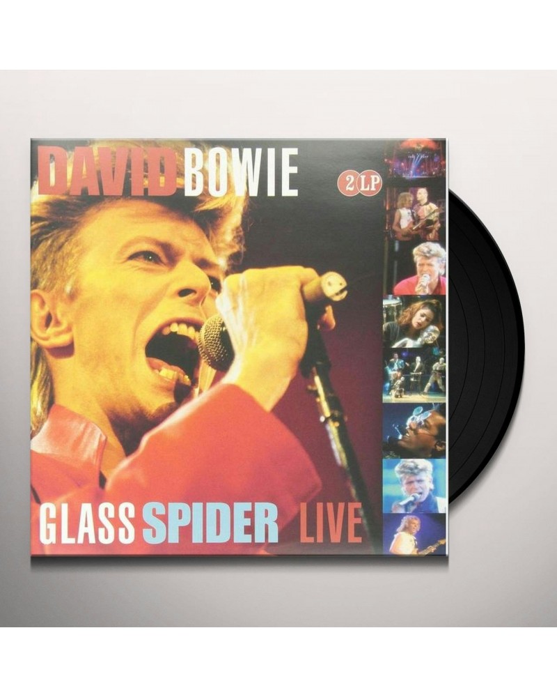 David Bowie GLASS SPIDER LIVE Vinyl Record - Holland Release $13.44 Vinyl