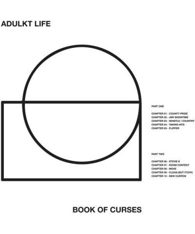 Adulkt Life Book Of Curses Vinyl Record $7.00 Vinyl