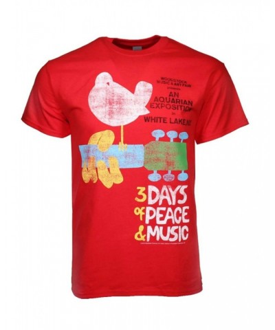 Woodstock T Shirt | Woodstock Poster T-Shirt $6.98 Shirts