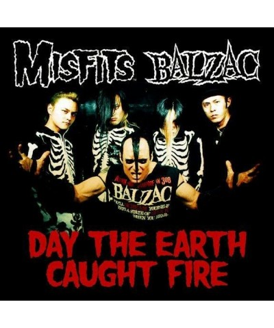 Misfits Balzac: Day The Earth Caught Fire Split CD Single $1.98 CD