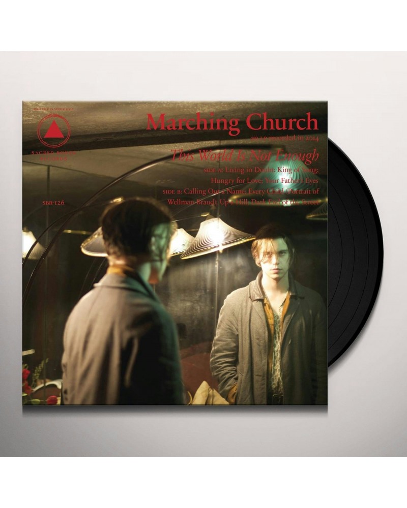 Marching Church This World Is Not Enough Vinyl Record $7.99 Vinyl