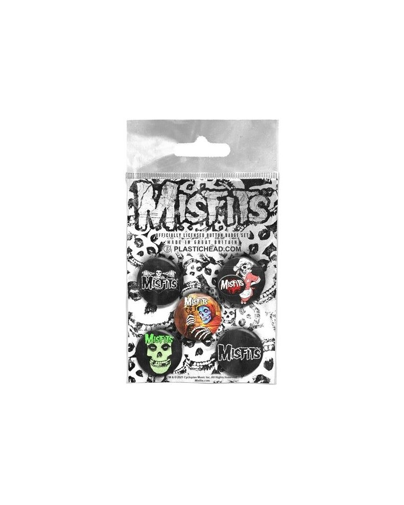 Misfits Badge Set - Misfits Button $3.58 Accessories