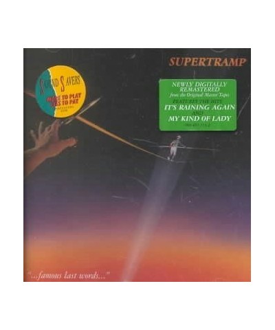 Supertramp ...Famous Last Words. (Remastered) CD $8.10 CD