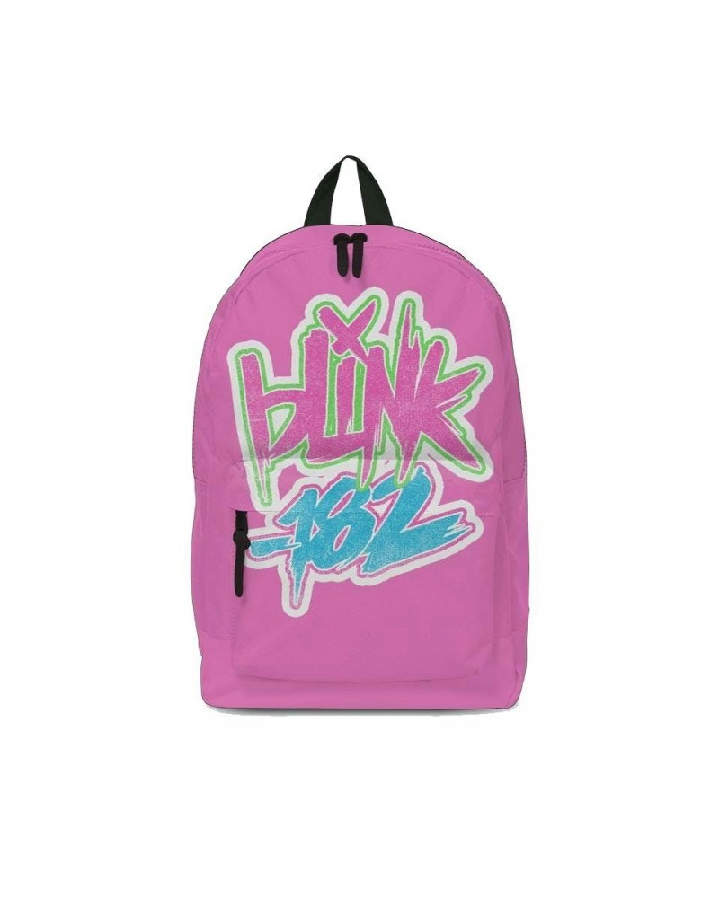 blink-182 Backpack - Logo Pink $14.34 Bags
