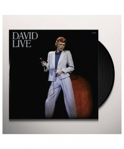 David Bowie DAVID LIVE (2005 MIX) Vinyl Record $15.40 Vinyl