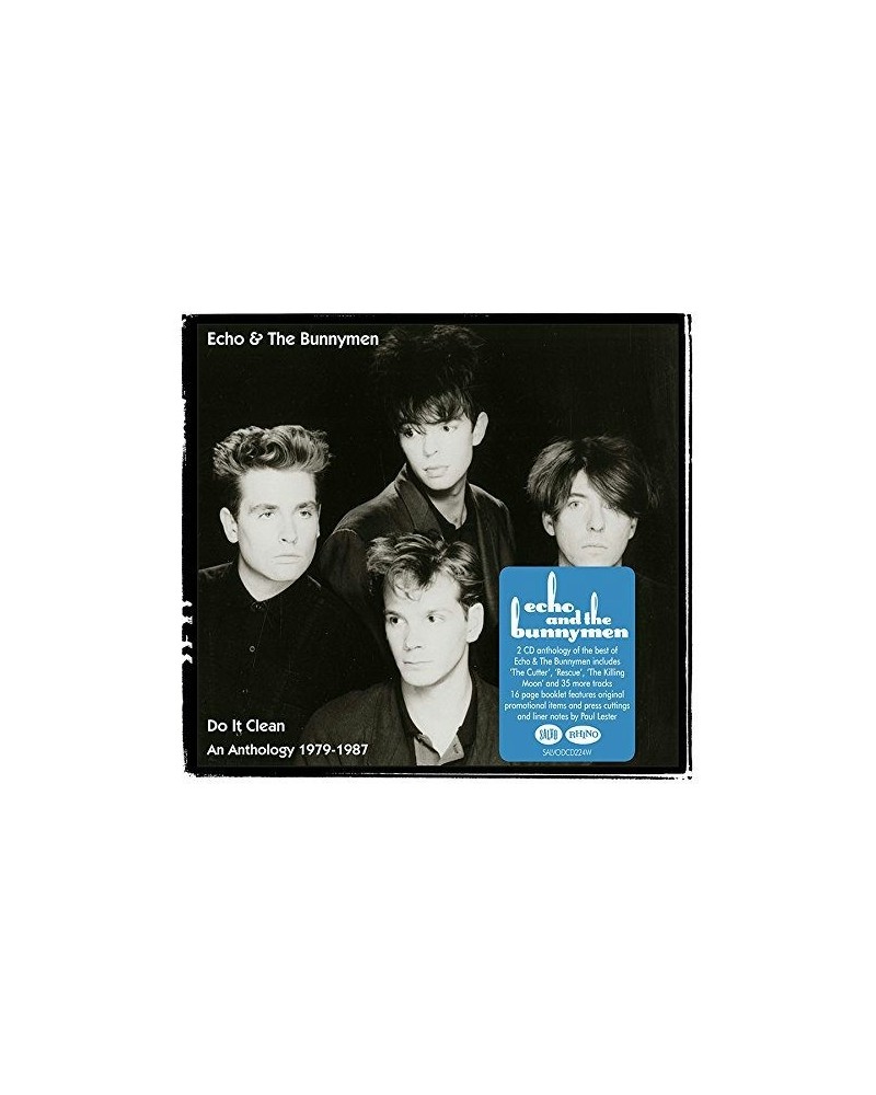 Echo & the Bunnymen DO IT CLEAN: AN ANTHOLOGY 1979-87 CD $4.64 CD