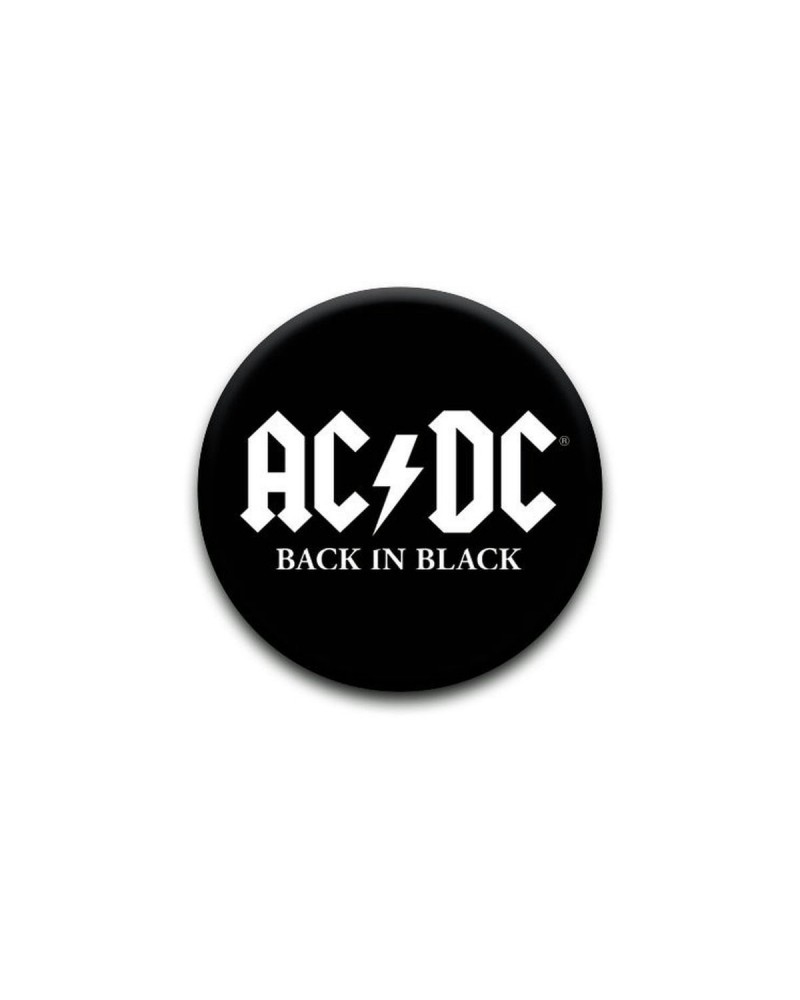 AC/DC Back in Black Pin $0.72 Accessories