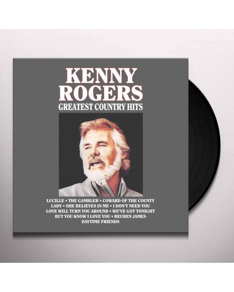 Kenny Rogers Greatest Hits (Black Vinyl) Vinyl Record $8.22 Vinyl
