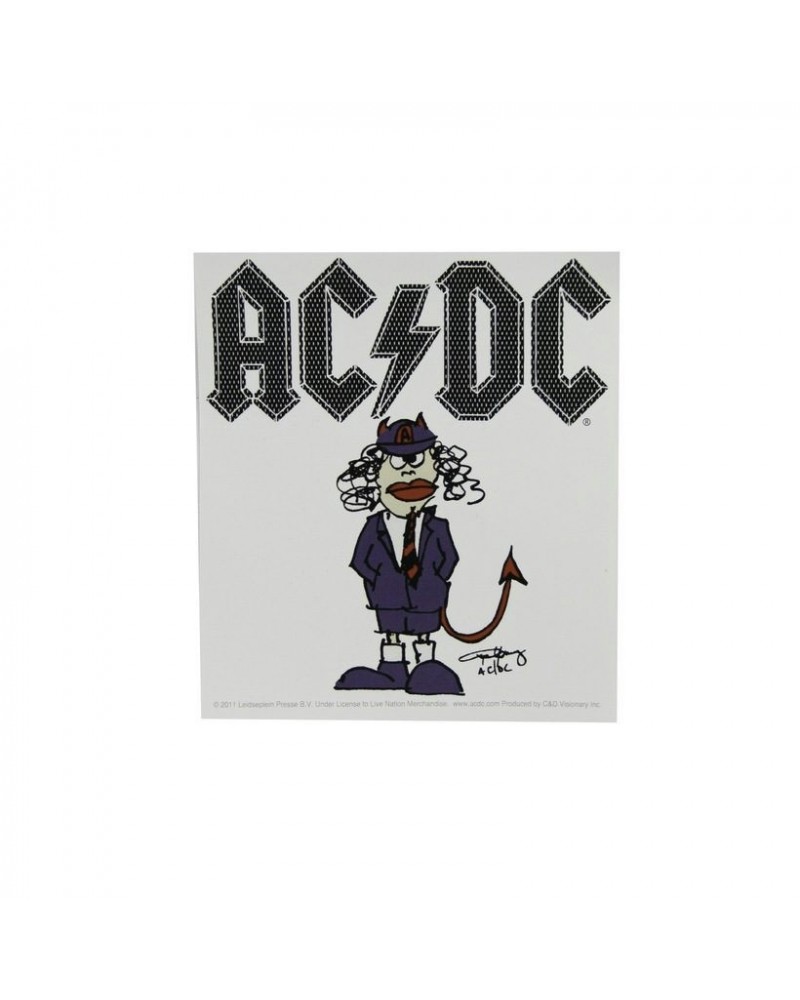 AC/DC Angus Devil Cartoon Sticker $0.90 Accessories