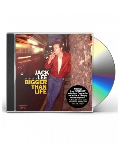 Jack Lee BIGGER THAN LIFE CD $9.75 CD