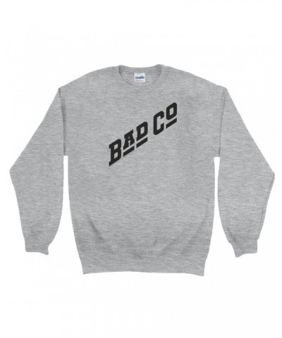 Bad Company Sweatshirt | Classic Logo Black Sweatshirt $13.98 Sweatshirts