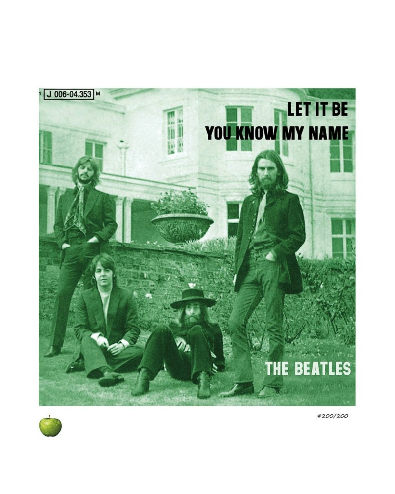 The Beatles Let It Be Lithograph $21.00 Decor