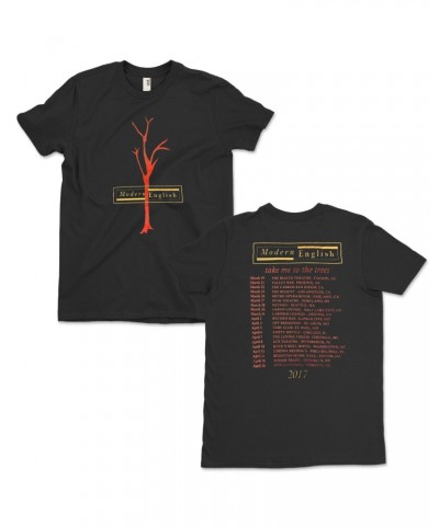 Modern English Trees Album Tee with 2017 Tour Dates $10.25 Shirts