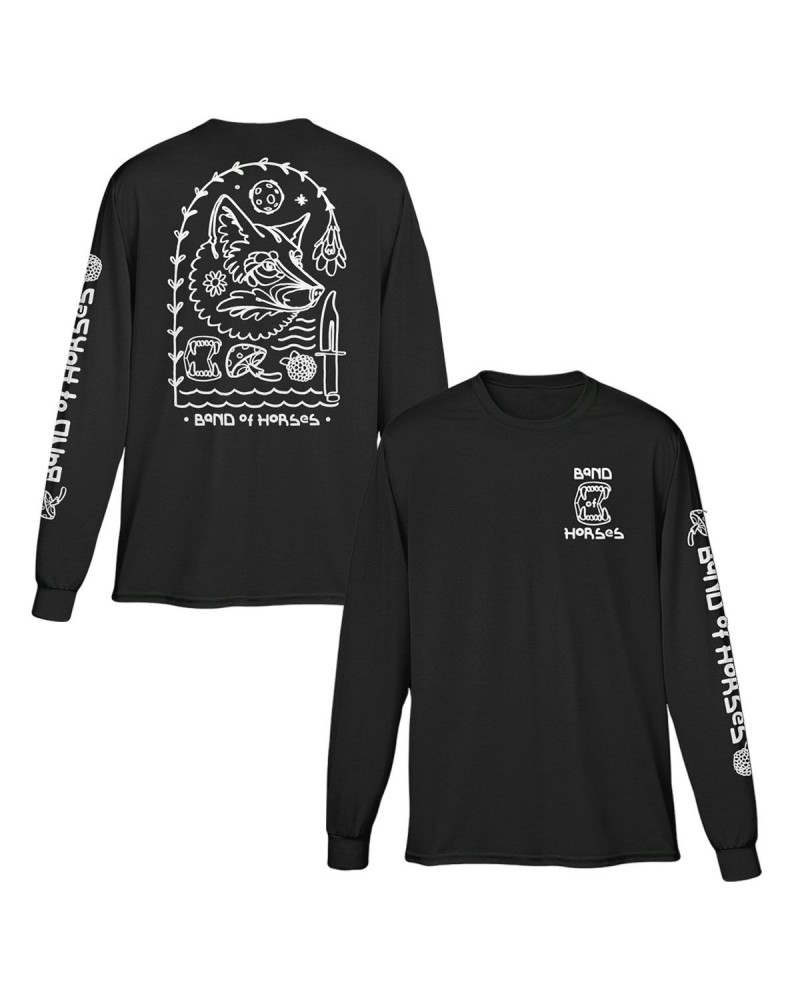 Band of Horses Teeth Long Sleeve Tee $15.00 Shirts