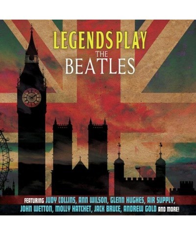 Richard Page / Steve Morse / Ann Wilson Legends Play The Beatles Vinyl Record $9.45 Vinyl