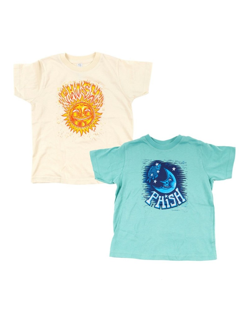 Phish Pollock Sun & Moon Kids Tee $7.59 Kids