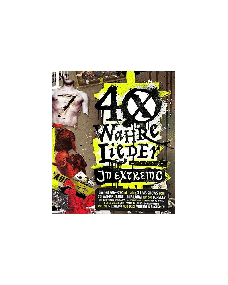 In Extremo 40 WAHRE LIEDER: FAN BOX CD $32.30 CD