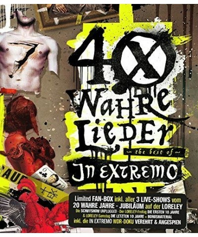 In Extremo 40 WAHRE LIEDER: FAN BOX CD $32.30 CD
