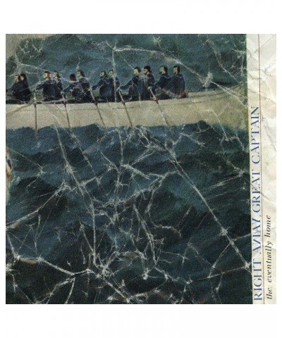 Right Away Great Captain! Eventually Home (Aqua & White Marble) Vinyl Record $11.48 Vinyl