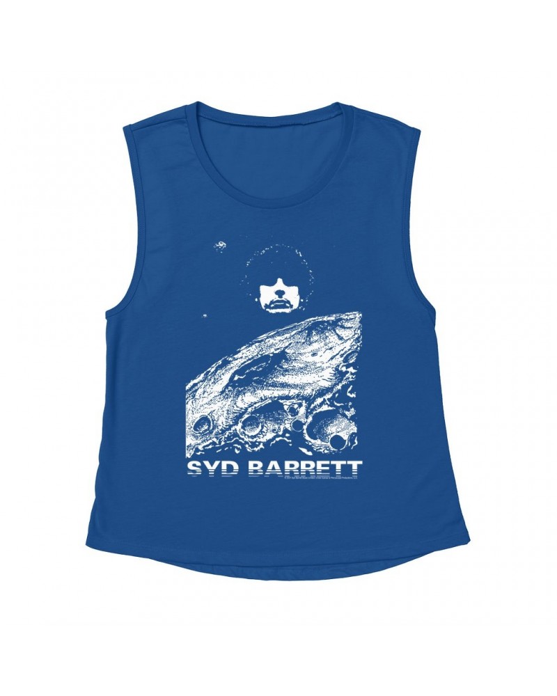 Syd Barrett Ladies' Muscle Tank Top | Syd Universe Shirt $13.84 Shirts