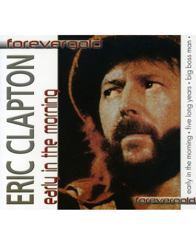 Eric Clapton EARLY IN THE MORNING CD $3.07 CD