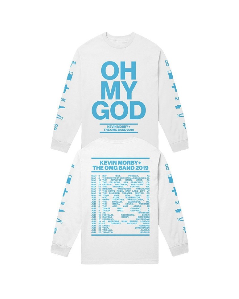 Kevin Morby Oh My God Tour Long Sleeve Shirt $9.50 Shirts