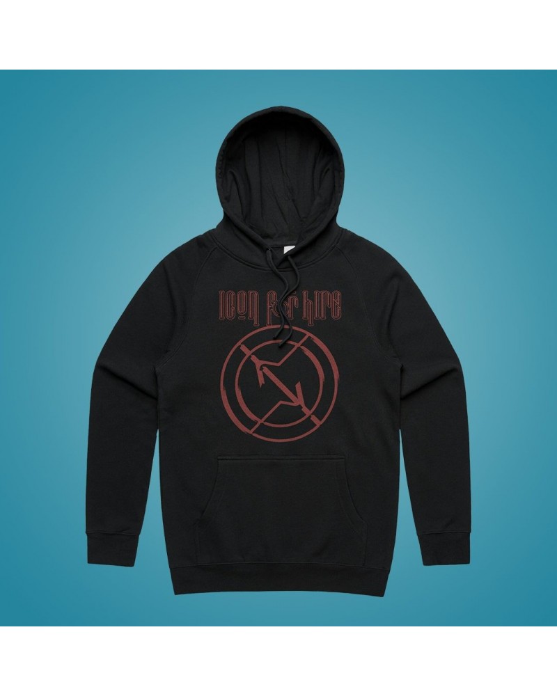 Icon For Hire Embossed Logo Hoodie $20.90 Sweatshirts