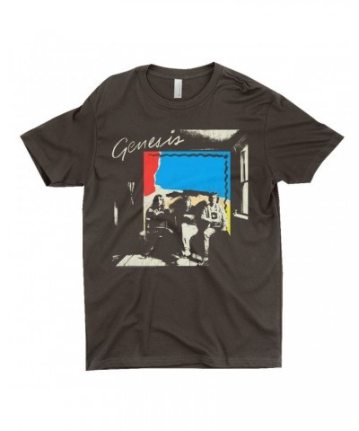 Genesis T-Shirt | Group Abacab Portrait Distressed Shirt $10.23 Shirts