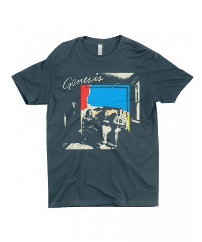 Genesis T-Shirt | Group Abacab Portrait Distressed Shirt $10.23 Shirts