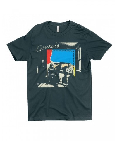 Genesis T-Shirt | Group Abacab Portrait Distressed Shirt $10.23 Shirts