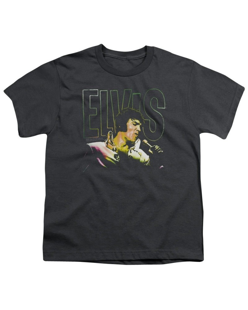 Elvis Presley Youth Tee | MULTICOLORED Youth T Shirt $7.50 Kids