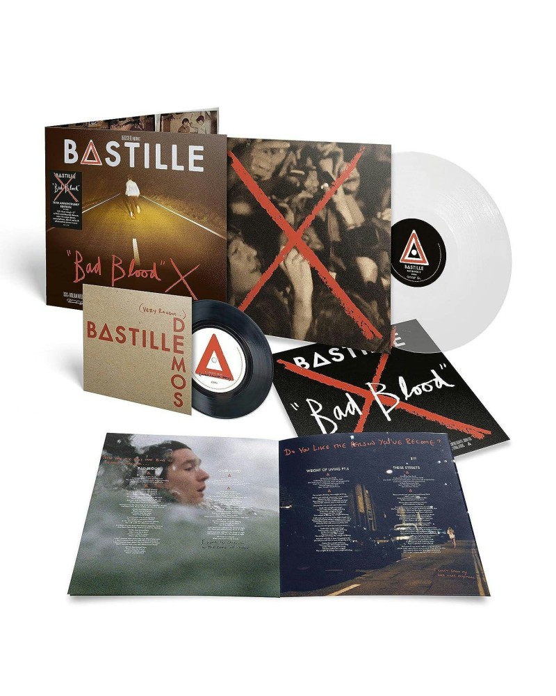 Bastille Bad Blood X (180g/crystal Clear Vinyl/lp/7inch) (Import) Vinyl Record $23.76 Vinyl