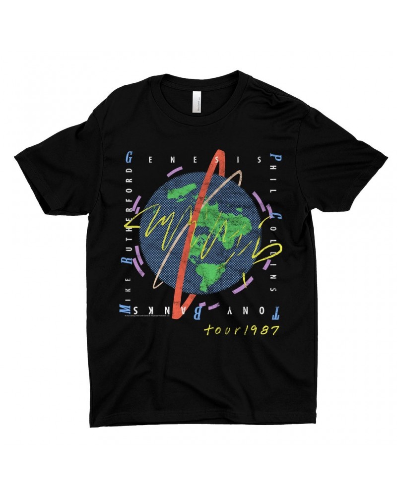 Genesis T-Shirt | World Tour 1987 Shirt $8.98 Shirts