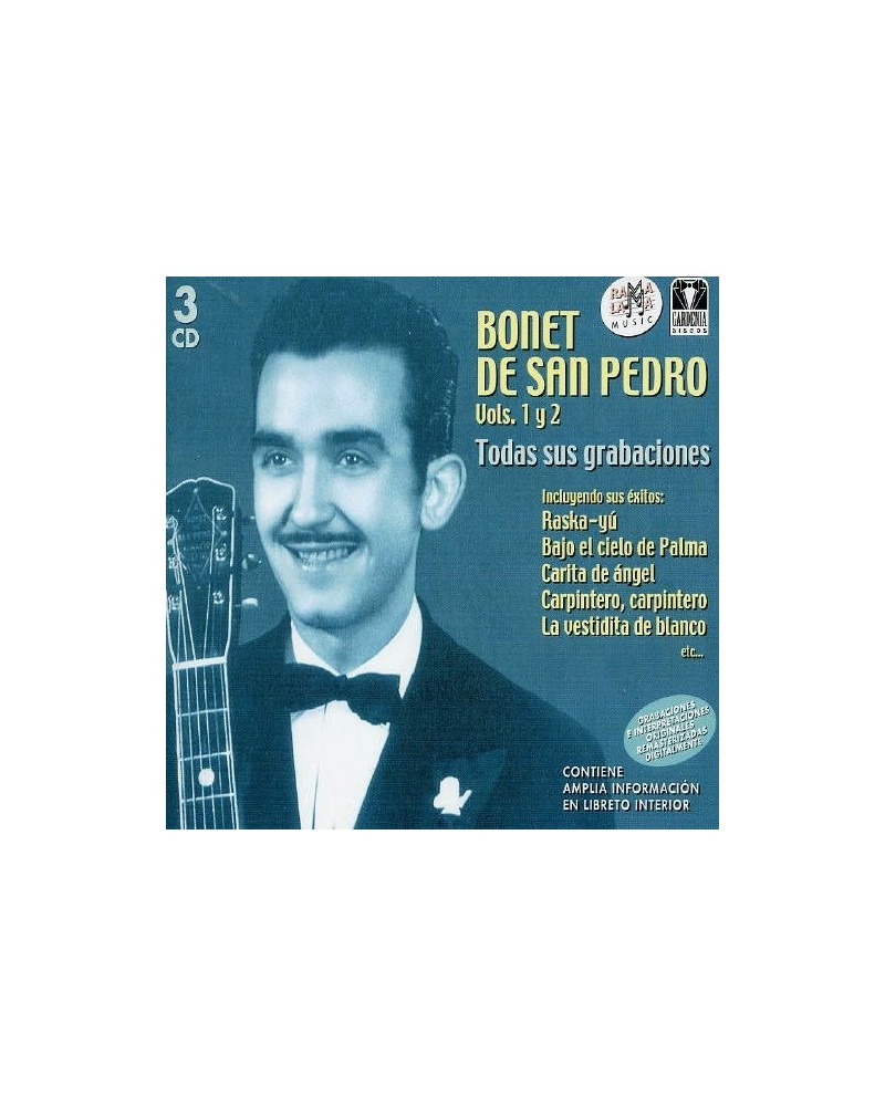 Bonet de San Pedro TODAS SUS GRABACIONES (1941-1955) CD $9.68 CD