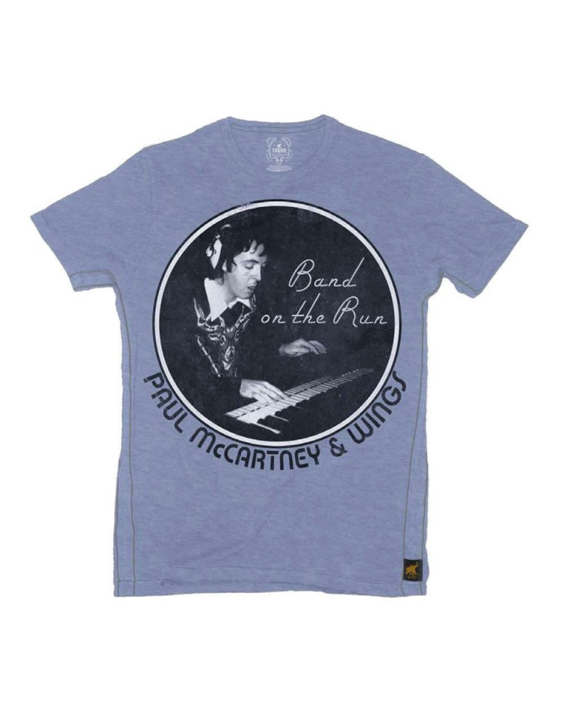 Paul McCartney Trunk Paul McCartney & Wings Band On The Run Tee $21.58 Shirts