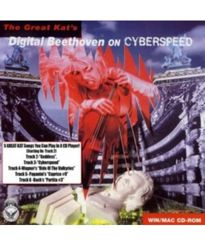 Great Kat CD - Digital Beethoven On Cyberspeed Cd-Rom $6.99 CD