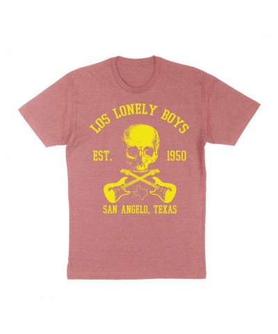 Los Lonely Boys "EST 1950" T-Shirt in Red Burnout $15.40 Shirts