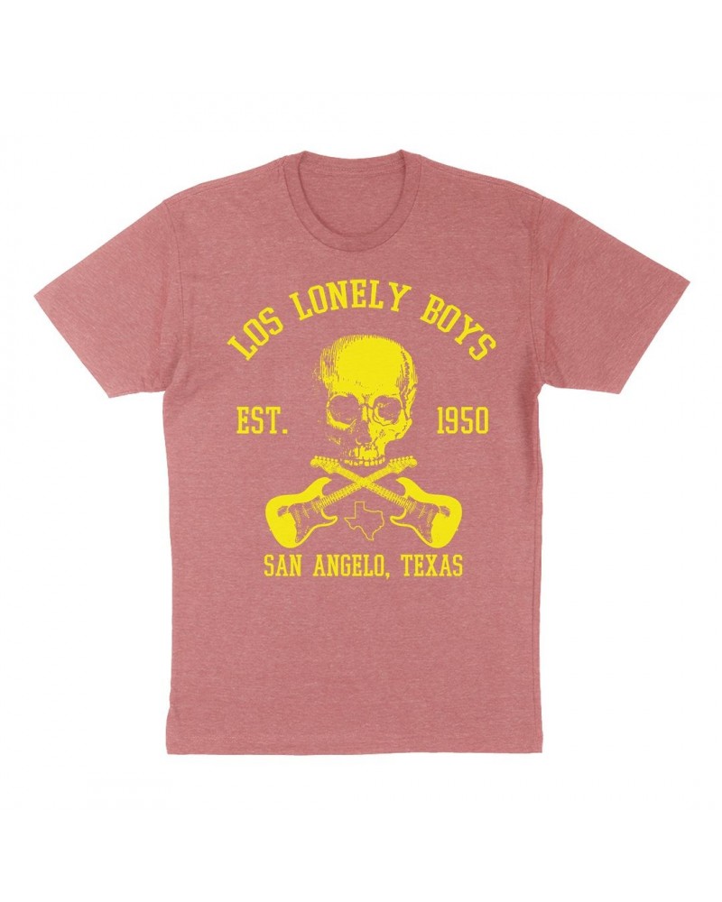 Los Lonely Boys "EST 1950" T-Shirt in Red Burnout $15.40 Shirts