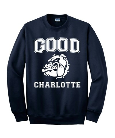 Good Charlotte Collegiate Navy Sweatshirt $11.00 Sweatshirts