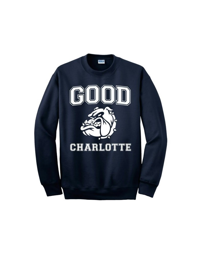 Good Charlotte Collegiate Navy Sweatshirt $11.00 Sweatshirts