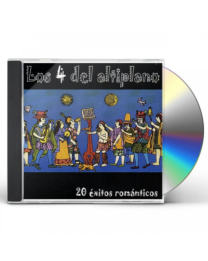 Los 4 Del Altiplano 20 EXITOS ROMANTICOS CD $3.90 CD