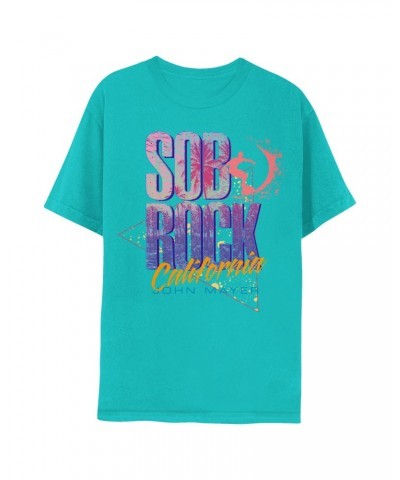 John Mayer Sob Rock California Teal Short Sleeve Tee $13.50 Shirts