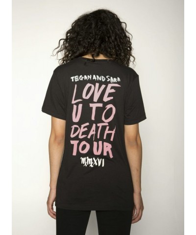 Tegan and Sara Love You To Death Tour T-shirt $13.80 Shirts