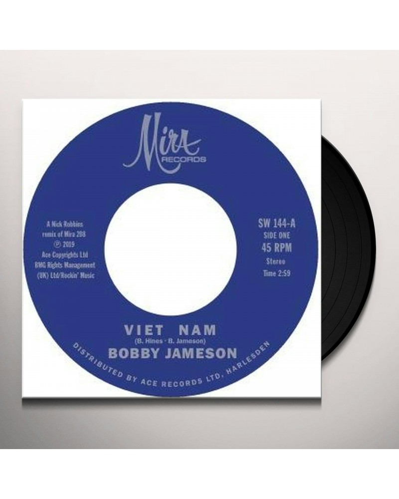 Bobby Jameson VIET NAM / VIET NAM (INSTRUMENTAL) Vinyl Record $6.12 Vinyl