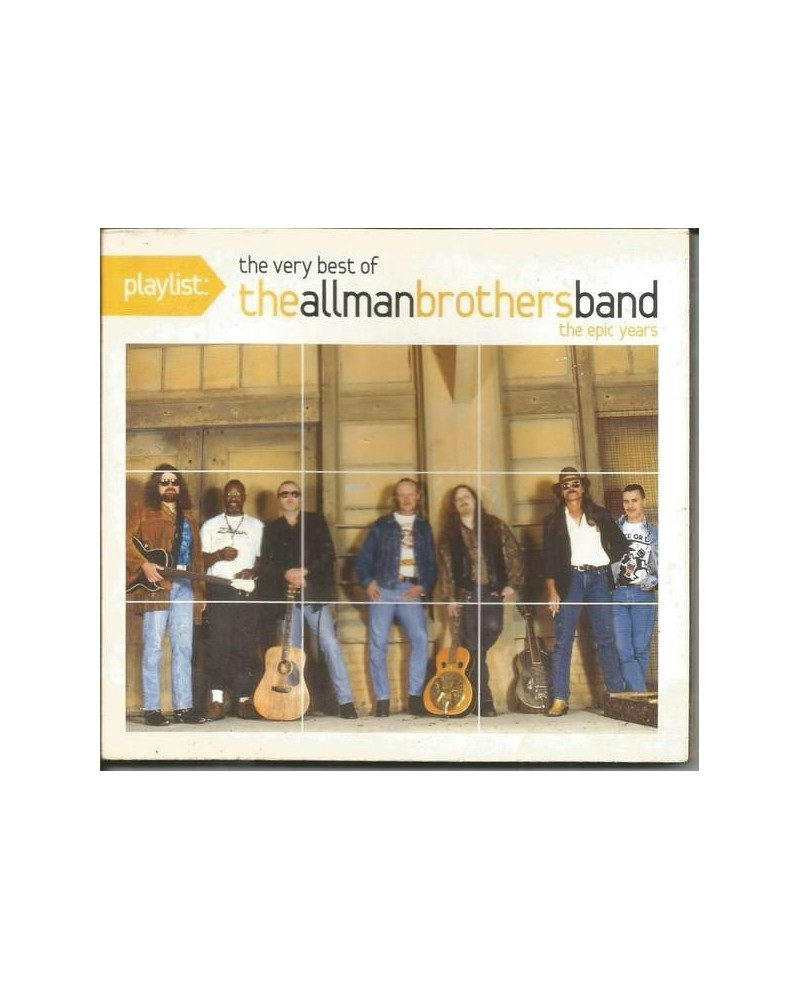 Allman Brothers Band PLAYLIST: THE VERY BEST OF THE ALLMAN BROTHERS CD $2.90 CD