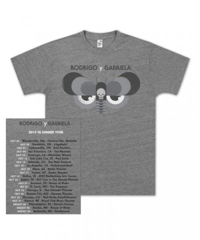 Rodrigo y Gabriela 2013 Tour Grey Shirt $7.75 Shirts