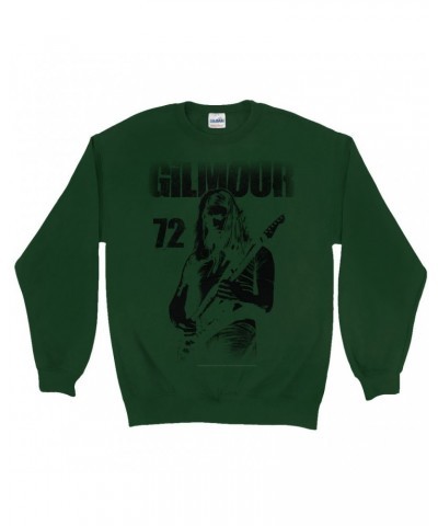 David Gilmour Sweatshirt | Gilmour 1972 Design Distressed Sweatshirt $16.43 Sweatshirts