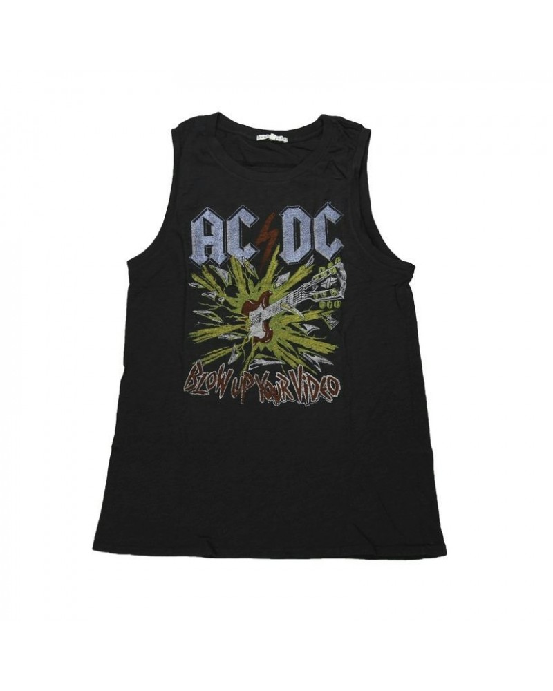 AC/DC Women's Blow Up Your Video Sleeveless Tee $8.42 Shirts