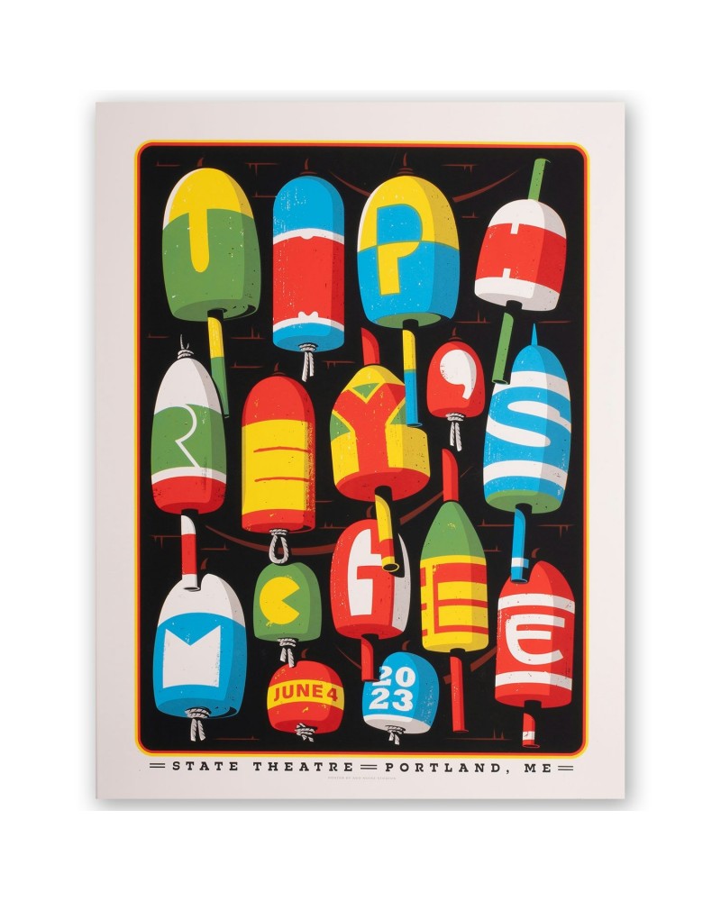 Umphrey's McGee Portland ME 2023 Poster by Mike Tallman at Add Noise Studios $19.60 Decor